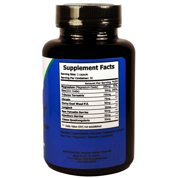 Best Vitamins That Boost Testosterone - T-Boost | Renown Health Products